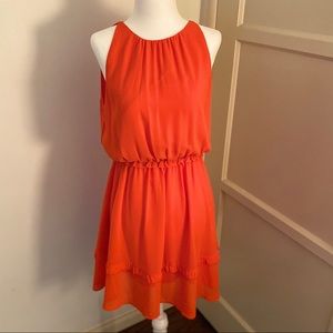 Orange Dress H&M